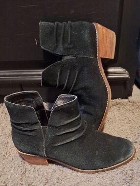 Genuine Suede Booties Cole Haan